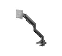 goobay Soporte de Monitor con Muelle de presión de Gas, para Pantallas XL de 17 a 49 Pulgadas (43-124 cm), máx. 20 kg, Monitores curvos y para Juegos, VESA 75/100 mm, Negro, 74416