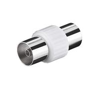 Goobay CA 1011 Coaxial - Adaptador para cable (Coaxial, Coaxial, Hembra/Hembra)