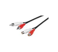 goobay Cable alargador 50025, negro