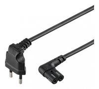 Goobay 73018 cable de transmisión negro 1,5 m enchufe tipo c cee7/16