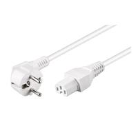 Goobay Cable de Alimentación C15 2m Blanco