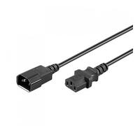 Goobay Cable de Alimentación CPU C13/C14 3m Negro