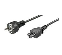 Goobay Cable de Alimentación Trébol CEE7/C5 1.8m Negro