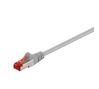 Goobay Cable de conexión CAT 6 de 1,5 m, S/FTP (PiMF), gris