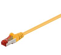 Goobay Cable de conexión CAT 6 de 2 m, S/FTP (PiMF), amarillo
