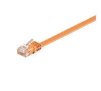 Goobay Cable de Red Plano RJ45 UTP Cat.6 1m Naranja