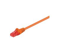 Goobay - Cable de Red UTP con Conectores RJ45 (Cat. 6, 20 m), Color Naranja