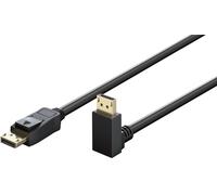 Goobay cable displayport 2.0/2.1, 5 metros con conector en ángulo de