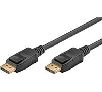 goobay Cable DisplayPort 2.1, Cable DP 2.0 3M, 54 Gbit/s, 10K/60Hz, 8K/120Hz, 4K/144Hz, Full HD (1080p) /240Hz, soporte HDR, compatible con FreeSync/G-Sync, para PC, Monitor, Gaming, 74757
