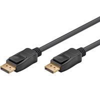 Goobay cable displayport de 8 k, 1 m, dp 1.4, para pc de videojuegos,