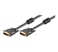 Goobay Cable DVI-D FullHD Dual Link de 1,8 m, negro