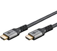 Goobay cable hdmi 2.0 ultra-flexible con ethernet, 18 gbit/s, carcasa