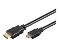 Goobay Cable HDMI de alta velocidad de 1,5 m con Ethernet [Full HD (1080p), contactos dorados, ARC]