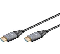 goobay Cable HDMI2.1 de fibra óptica híbrida 8K @ 60Hz, AOC, Ultra High-Speed, 48 Gbit/s, ARC, HDCP, 20 m, compatible con PS5, Xbox, Fire TV, Apple TV, proyector, HDTV - con Ethernet, 76275