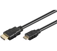 goobay Cable Micro HDMI a HDMI 2.1 Cable HDMI de Ultra Alta Velocidad 8K a 60 Hz, 4K a 120 Hz a 48 Gbits/Dolby Atmos/HDR eARC/GoPro, Canon, Sony, Raspberry Pi 4 y Pi 5 / 2m / 74433