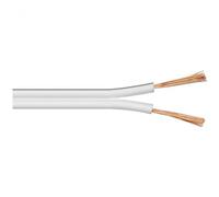 Goobay Cable para Altavoz 2x1.5mm 10m Blanco