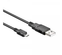 Goobay USB micro-B 180, 1.8m cable USB 1,8 m Micro-USB B USB A Negro ( 93181 )