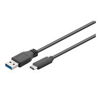 Goobay Cable USB 3.0 SuperSpeed de 3 m, Conector USB 3.0 (tipo A) > conector USB-C™ [negro]