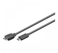 Goobay Cable USB-C a Micro USB B 3.0 Macho/Macho 50cm Negro