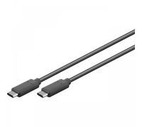 Goobay Cable USB-C Macho/Macho 1m Negro