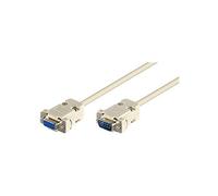 Goobay CAK D-SUB 500 9M/9F 5m - Cable de serie (5 m, Male connector / Female connector)