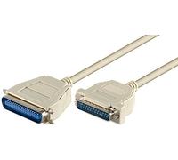 Goobay CAK DRU - Cable para Impresora 180 (Conector Centronics, 1,8 m)