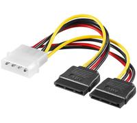 GOOBAY CAK SATA 4P/2 x S-ATA Power Adaptor Lot de 5