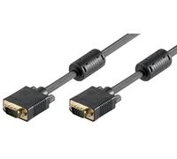 Goobay CAK SVGA XGA 1500 15M/15M 15m cable VGA VGA (D-Sub) - Cables VGA (15 m, VGA (D-Sub), VGA (D-Sub), Macho/Macho)