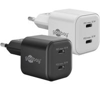Goobay cargador rápido usb-c gan 35 w con power delivery ? 2 puerto