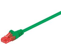 Goobay cat 6-050 utp green 0.5m cable de red verde 0,5 m