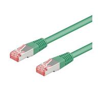 Goobay Cat 6-1500 SSTP PIMF Green 15m 15m Verde - Cable de Red (15 m, Verde)