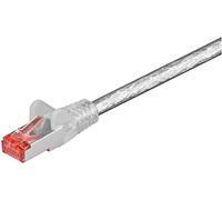 Wentronic 93552 - Cable Ethernet con Conectores RJ45 (3 m, SSTP, PIMF, Cat 6), Color Transparente