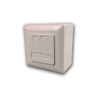 Goobay CAT 6 D Universal caja de tomacorriente - Caja registradora