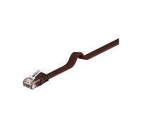 Goobay Cat6 UTP 0.5m - Cable de red (0,5 m, Cat6, U/UTP (UTP), RJ-45, RJ-45, Marrón)