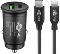 Goobay - compacto 27w encendedor usb c distribuidor / 12v / cargador d