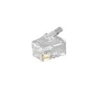 Goobay Conector RJ10 Transparente Pack 10 Unidades
