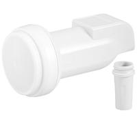 Goobay Convertidores single LNB para un usario (0.1dB, compatible con HDTV), blanco