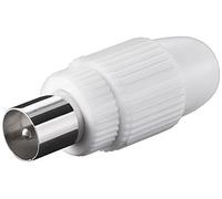 Goobay Cs 1001 Rca Blanco - Conector (Rca, Blanco, 1 Pieza(S))