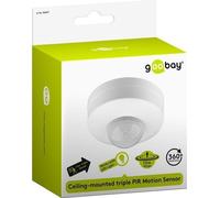 Goobay Detector De Movimiento Infrarrojo Montaje en el techo; 360° 6 m Alcance