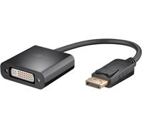 Goobay displayport - dvi-d m/f negro - adaptador para cable (displaypo