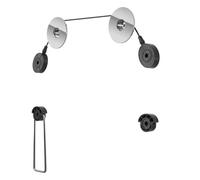 Goobay EasyMount L - Soporte de pared para televisores de hasta 55", plateado