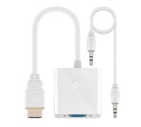 Goobay hdmi - vga/3.5mm, m/f hdmi tipo a (estándar) vga (d-sub) + 3,5
