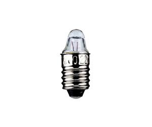 Goobay - Juego de 5 Bombillas forma lente 0,5 W casquillo E10 2,2 V (DC) 250 mA