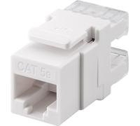 Goobay keystone cat5 utp lsa blanco - divisor de red (blanco)