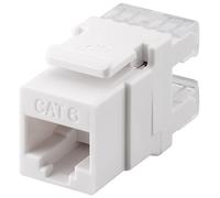 Goobay keystone cat6 utp lsa blanco - divisor de red (blanco)