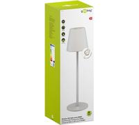 Goobay Lámpara LED de mesa 73928 inalámbrica recargable táctil RGB 150 lm 3000K blanco cálido USB-C