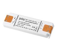 Goobay LED Transformador 230V (AC) a 12 voltios (DC) de 0,5 hasta 20 vatios para lámparas LED