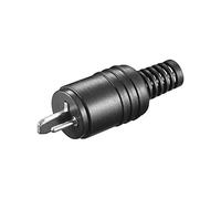 Goobay LST 02 - Conector (loudspeaker, Negro, 1 pieza(s))