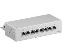 Goobay m-cab 7300070 panel de parcheo - bahía de entrada (rj45, cat6,