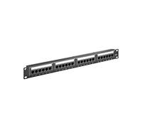 GOOBAY 93866 - Panel de conexiones, 19'', 24 puertos, Cat.6